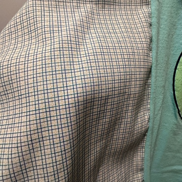 Bart Simpson right on dude up cycle tee poncho one size fits most stain on back - Picture 3 of 7